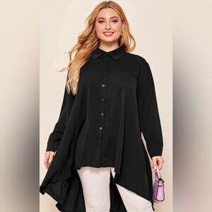 Shein high low blouse size 20